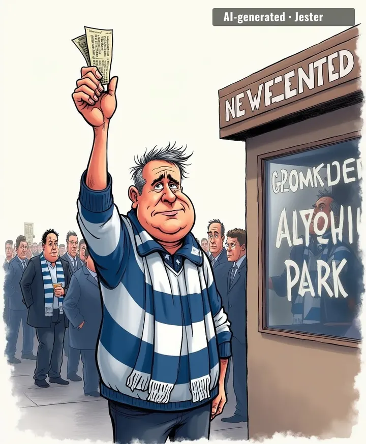 Preston fans treating a trip to Goodison like a surprise party where the guest of honor is a relegation battle.