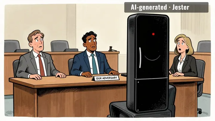 an AI that's been in the room for all of our meetings and still decided to take its chances