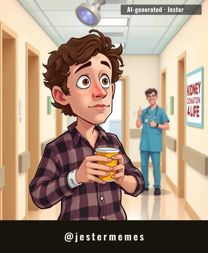 Jesse Eisenberg's kidney is out there living a better life than most of us.