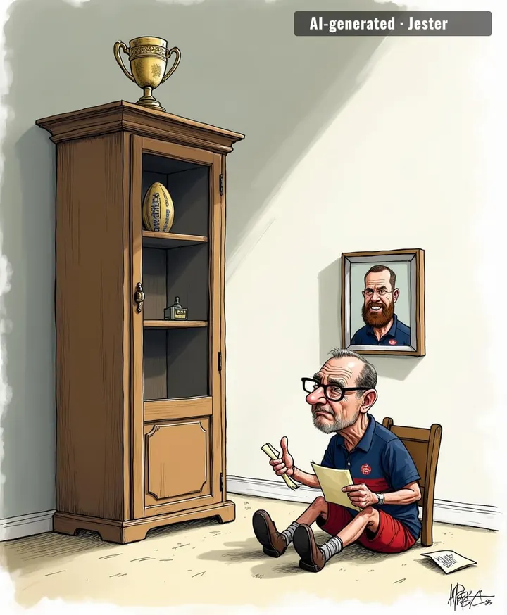 18 seasons, one flag, and a farewell tour longer than the Crows' finals drought.