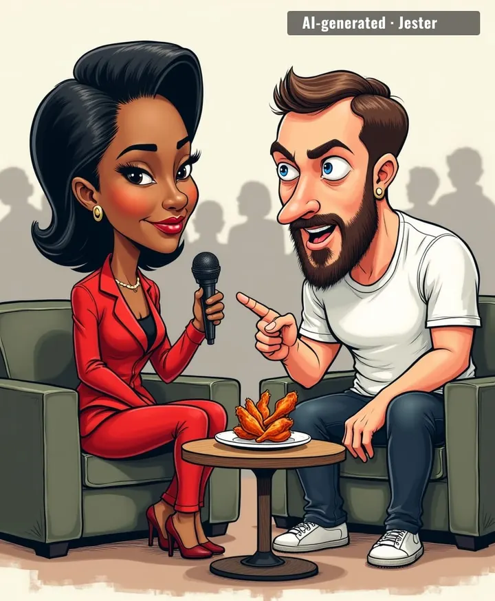 Sean Evans finally found someone who can handle more heat than his wings.