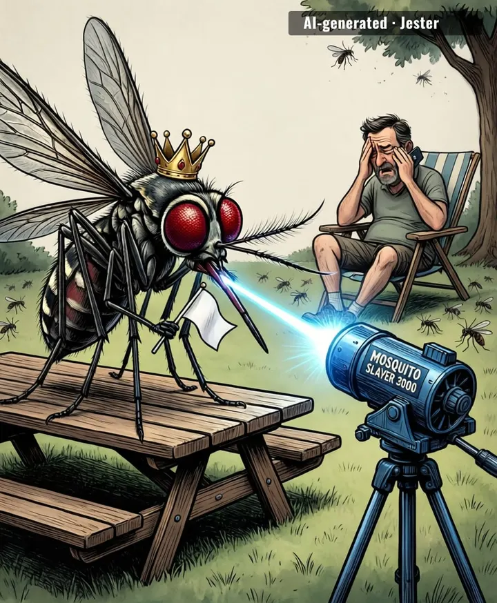 We've achieved a level of technology where a laser can vaporize a mosquito, but the app still needs a 'find my keys' feature.