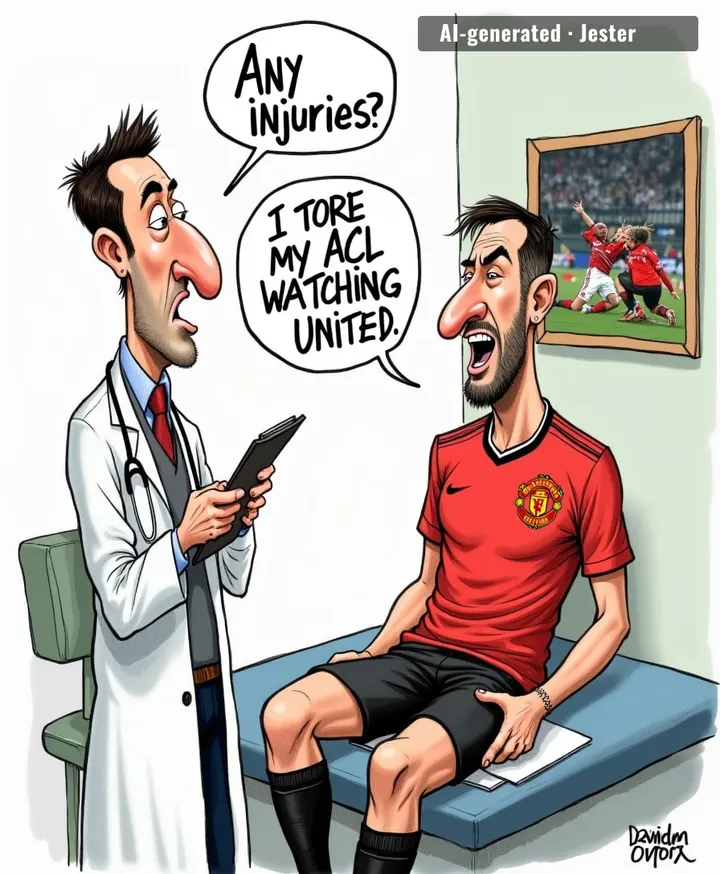 David Alaba's medical at United is just him asking the club doctor for therapy after watching their defense.