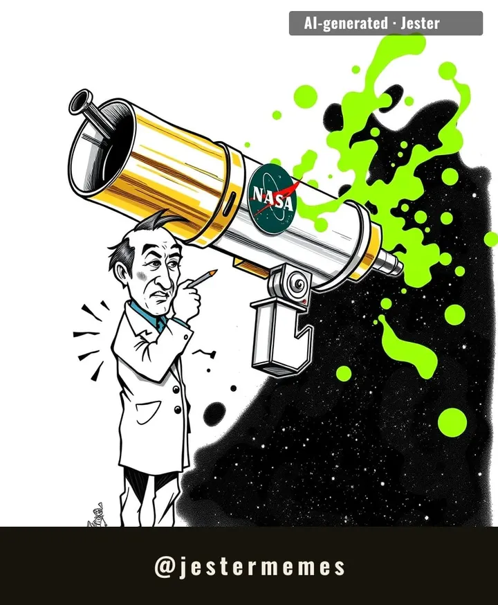 The Hubble really spent 30 years doing fine art just for the new guy to start using the highlighter tool.