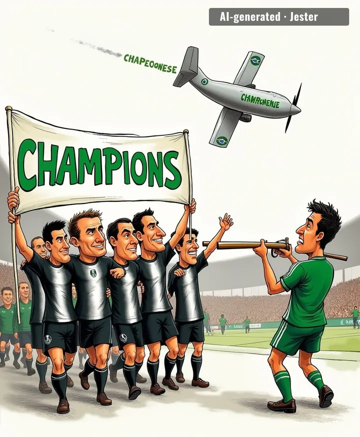 Chapecoense's game plan: let Corinthians underestimate them, then strike like a 3 a.m. fridge raid.