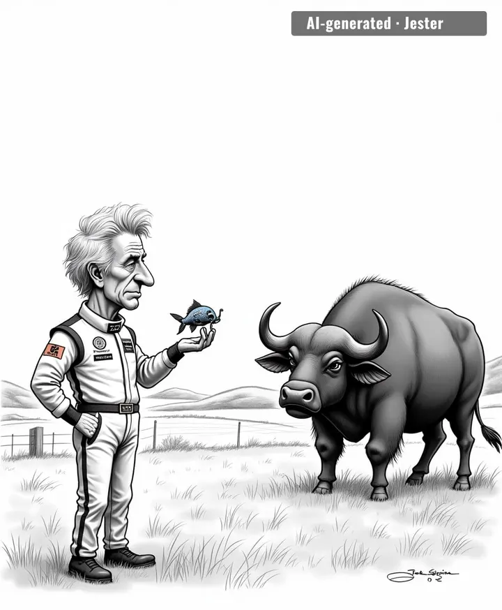 Jody Scheckter really tried to convince the taxman that his million-pound buffalo farm was basically just a really expensive version of a hamster cage.