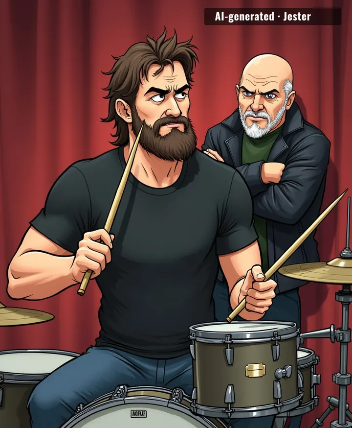 The band is basically DMing him 'bro, it's just one arm, I did it for the art' while he's out here Googling 'how to fake a car accident.'