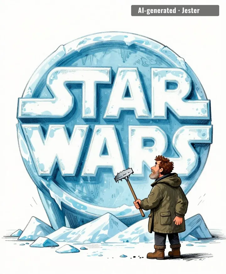 Kathleen Kennedy said it was 'still somewhat alive.' It's a glacier now.