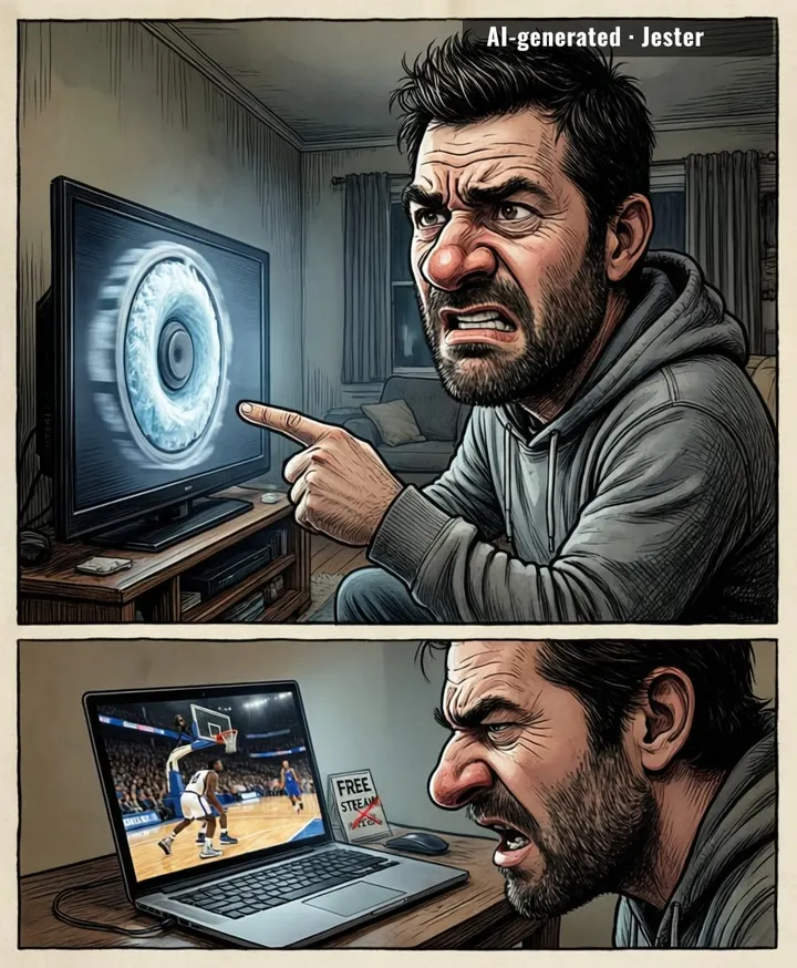 The only thing more unreliable than the Sparks' defense is my illegal stream's 14th ad break.