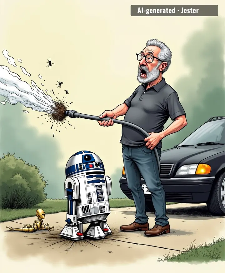 C-3PO's been in the crawlspace for 49 years.
