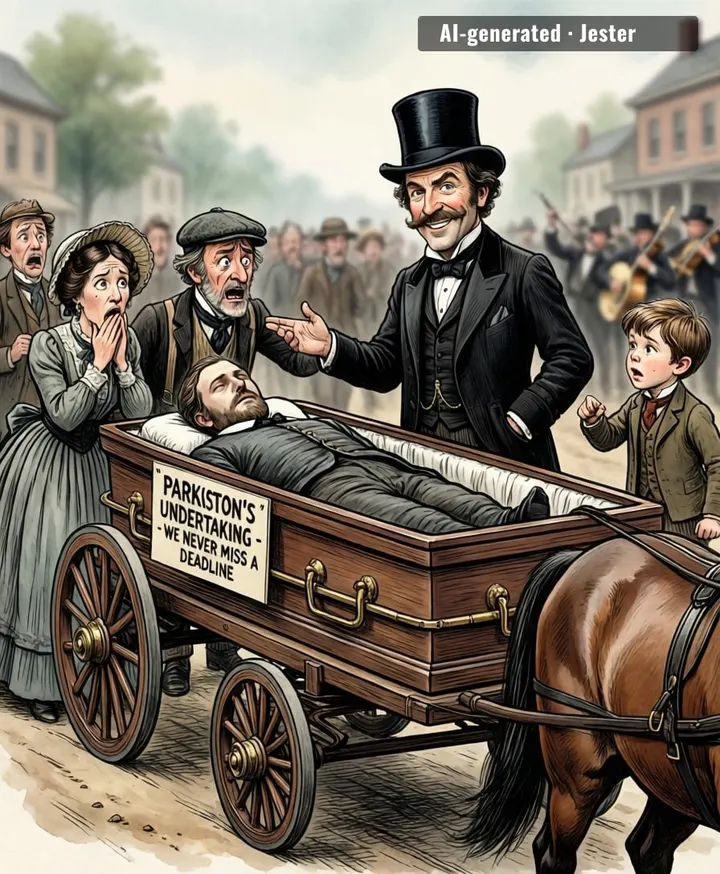 Somewhere in 1885, a man turned a parade float into a job listing, and suddenly everyone understood marketing.