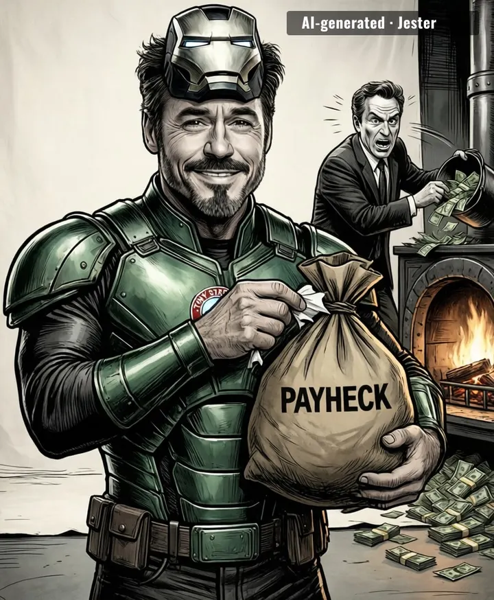 When the multiverse is so broken you have to recycle your lead actor to play the guy trying to destroy it.