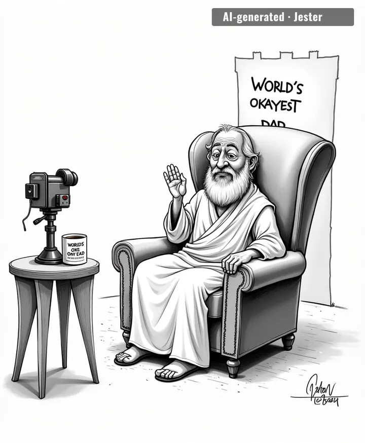 even God has to finish His confessionals before He can ghost