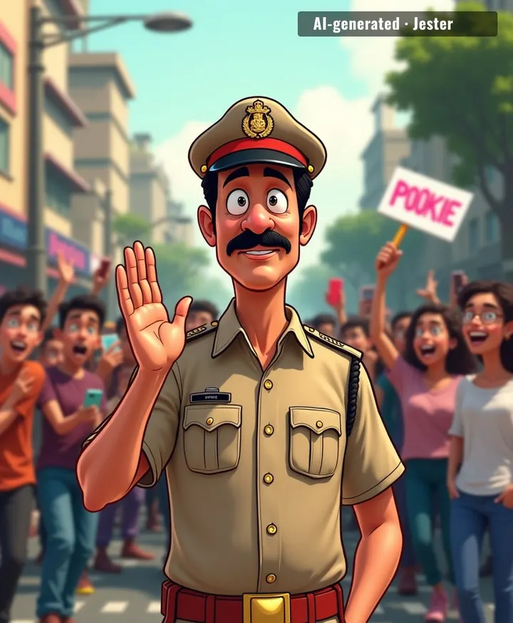 Vinod Kalukhe: the only cop whose biggest crime is being too charming for the streets of Mumbai.