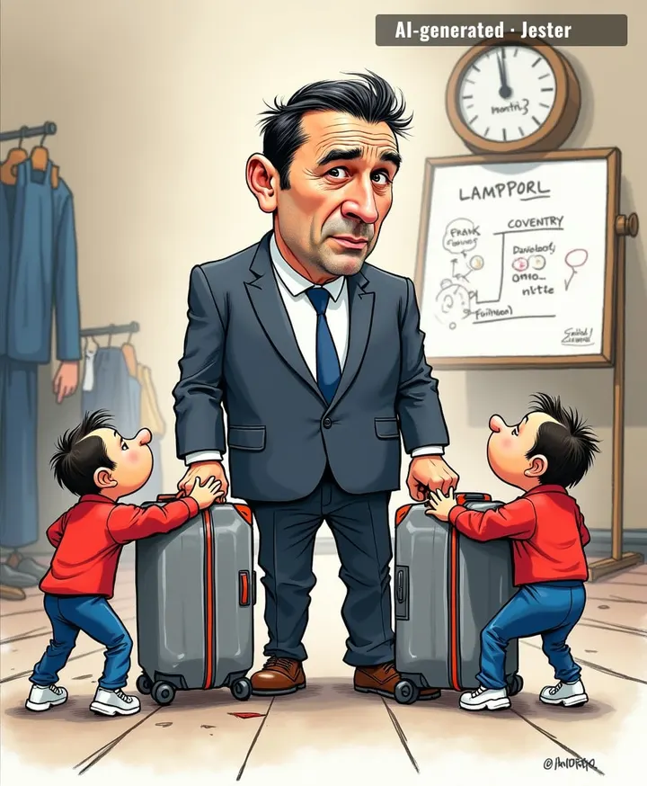 Frank Lampard is like the manager version of a timeshare: everyone gets excited once, then realizes they're stuck with the maintenance fees.