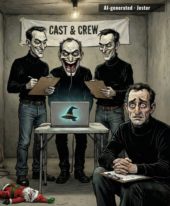 human actors were only a rough draft for the AI.