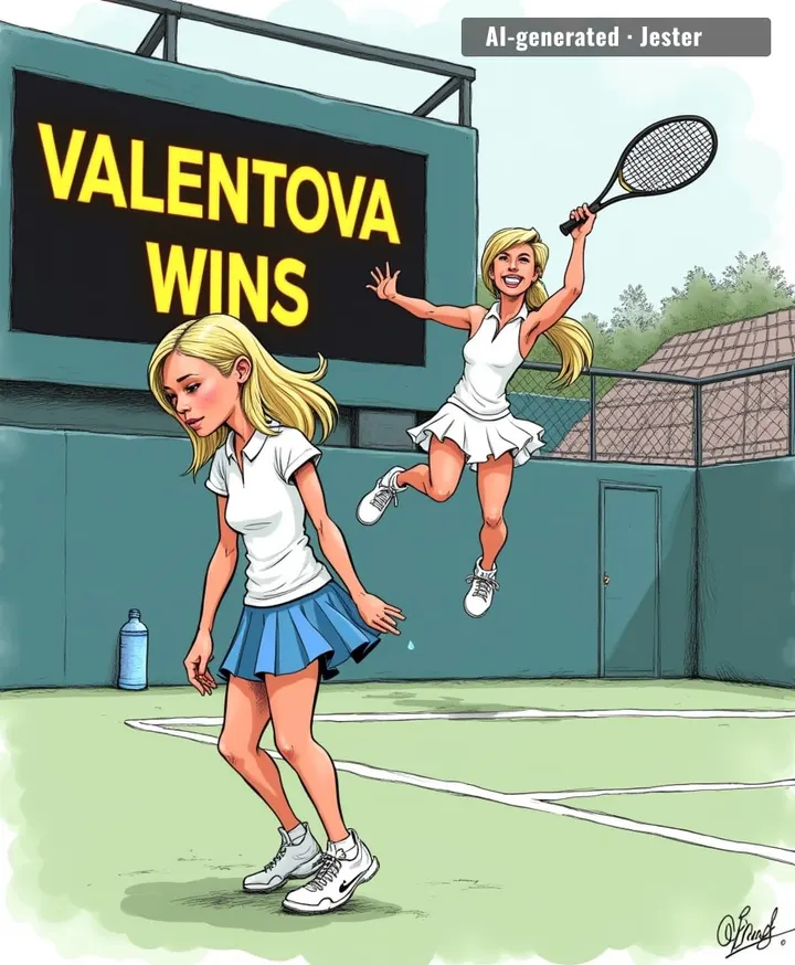 Valentova's CV just got a line that Svitolina's highlight reel will reference for years.