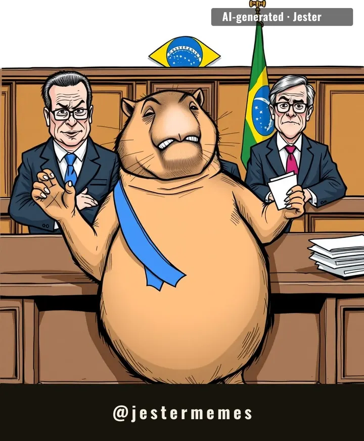 Brazil's lawmakers finally found a politician who's more chill than they are—and it's a 175-pound rodent with zero interest in passing anything.