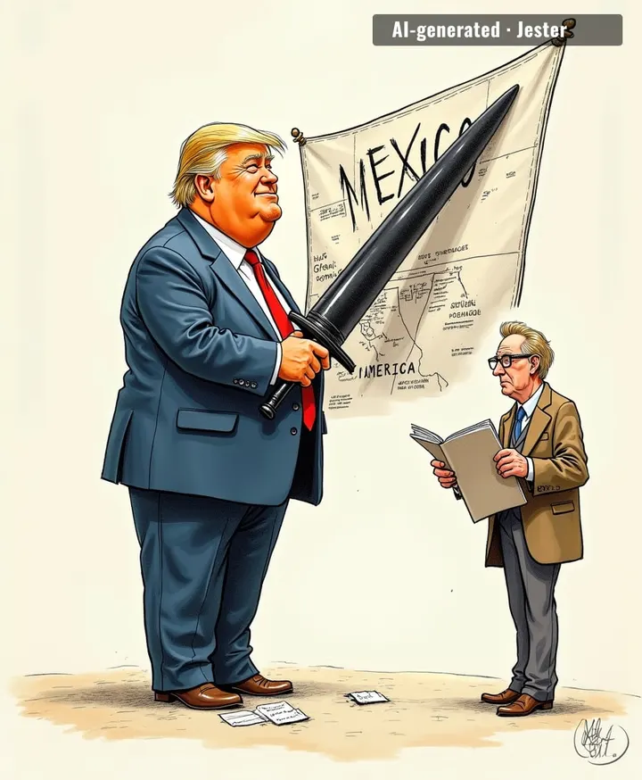 At this rate, Trump is one Sharpie mark away from renaming the moon 'Mar-a-Lago West' just to feel taller.