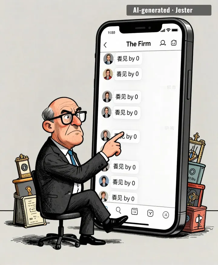 the expert has spoken: the group chat has left him on read.