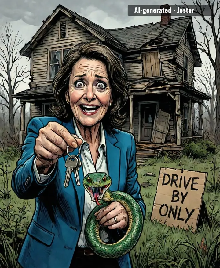 the snake isn't a red flag, it's the only tenant who pays on time