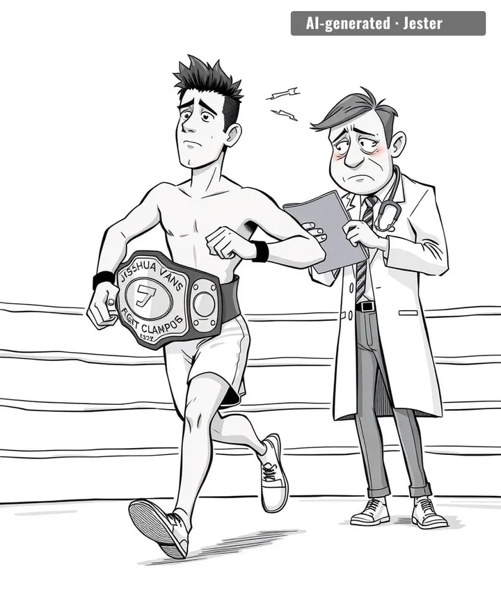 Scheduling back-to-back cage fights is an interesting way to find out your health insurance doesn't cover 'main character syndrome.'