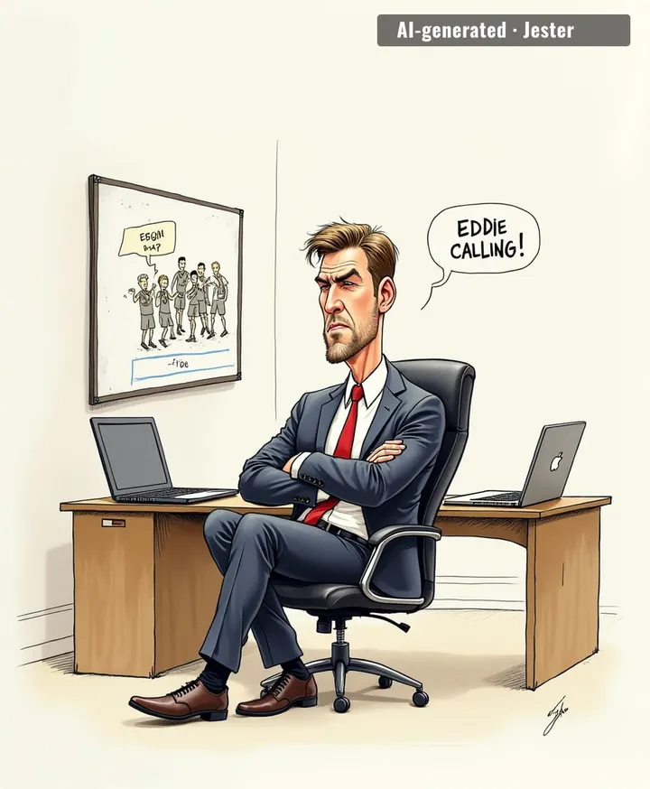 Howe's waiting for the FA to drop the 'must manage England' requirement before he applies.