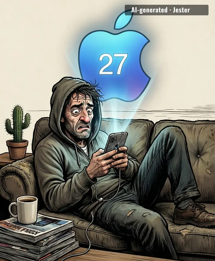 Nobody asked for iOS 27. My phone's been on iOS 14 since I accidentally hit 'remind me later' in 2021 and gave up.