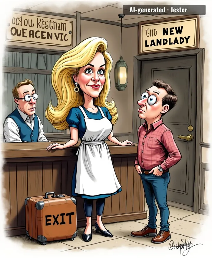 13 years in Walford and the most shocking twist is she just handed in her notice like a normal person.