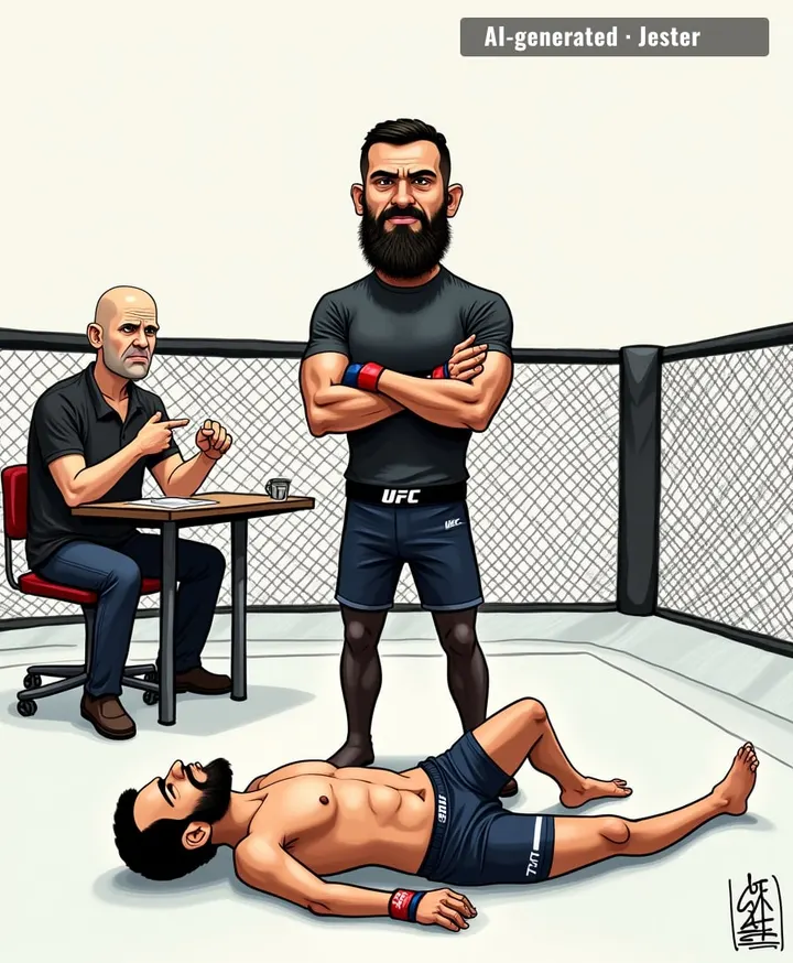 Dana White wants a killer instinct, but the only thing dying here is the idea that anyone beats Islam.