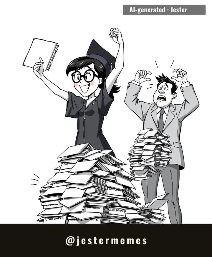 40 scholarships is a lot, but honestly, at that point, just let her run the school.