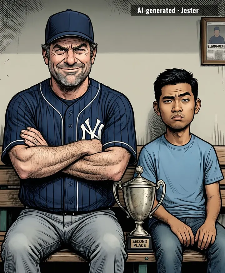 the AL East title: a trophy for who gets to be sad in October