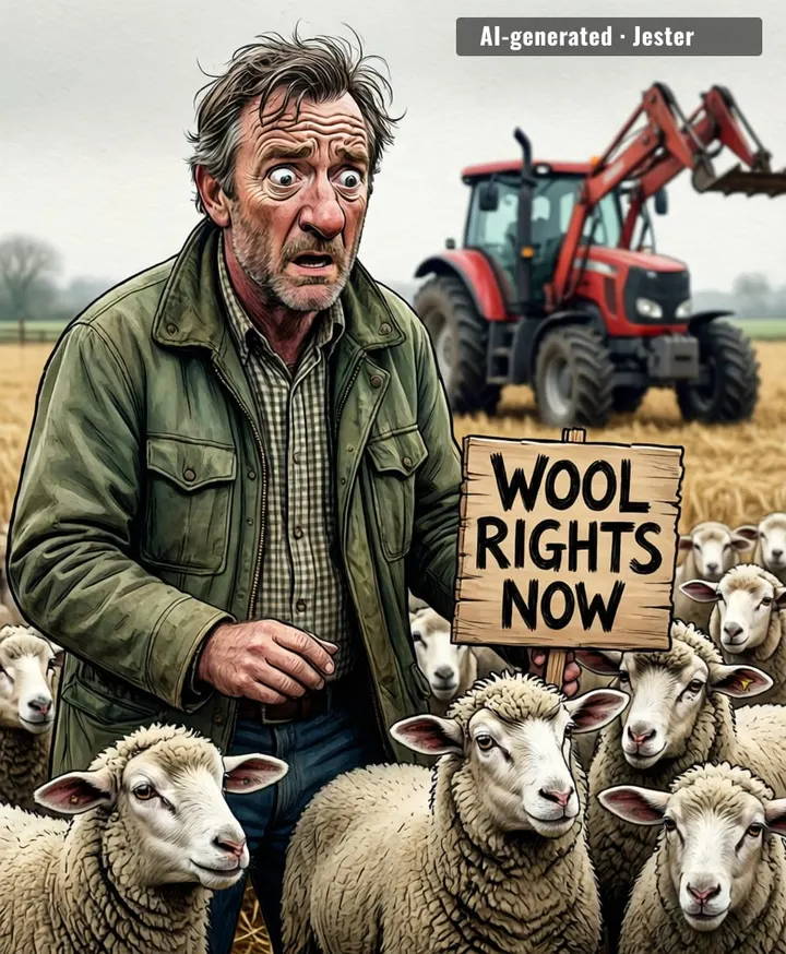 When your farm's biggest crisis is the sheep forming a picket line, it's time to check if the cows unionized too.