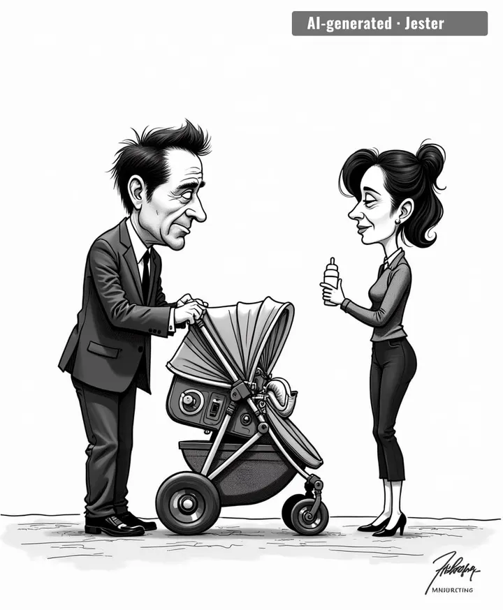 Fifty-five is the perfect age to start changing diapers, because at least you're already used to the crushing existential dread.