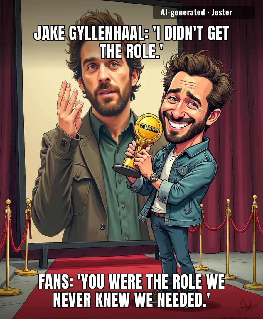 Jake turned down a role and somehow it's still the most memorable performance of that year's casting.