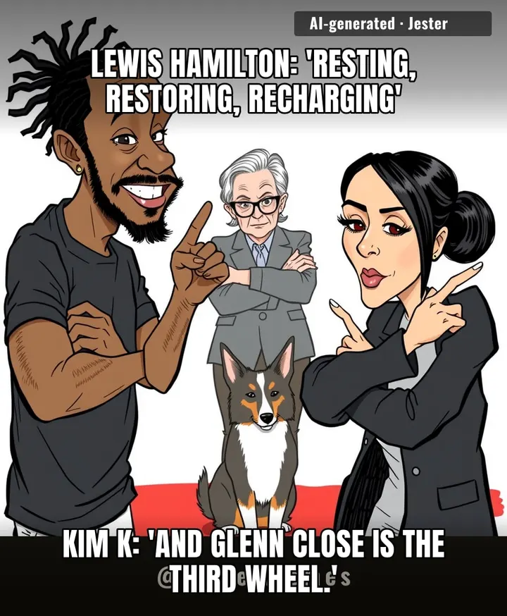 Kim's dating a 7-time champ, but the real competition is who gets more camera time with Glenn Close.