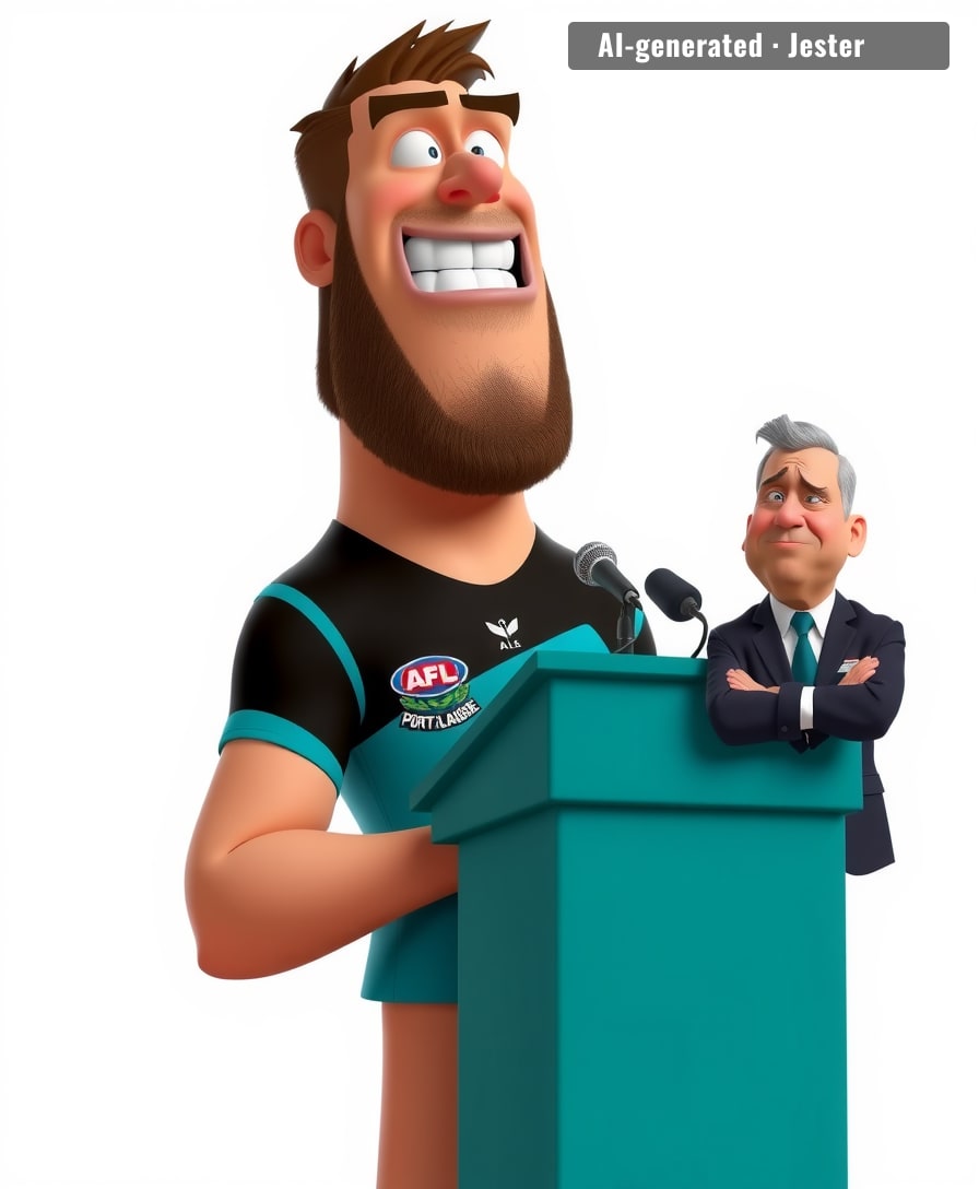 Port Adelaide's exit is like a toddler announcing he's moving out — and the house not even noticing he's gone.