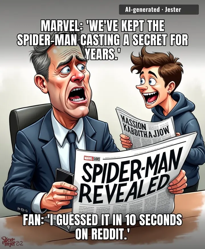 Marvel spent millions on NDAs; a stray tweet undid it all. Peak modern espionage.