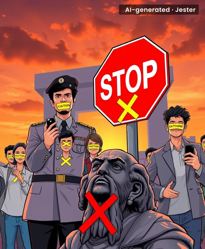 The only thing more absurd than a gag order at a university is the idea that it would actually stop anyone from talking.