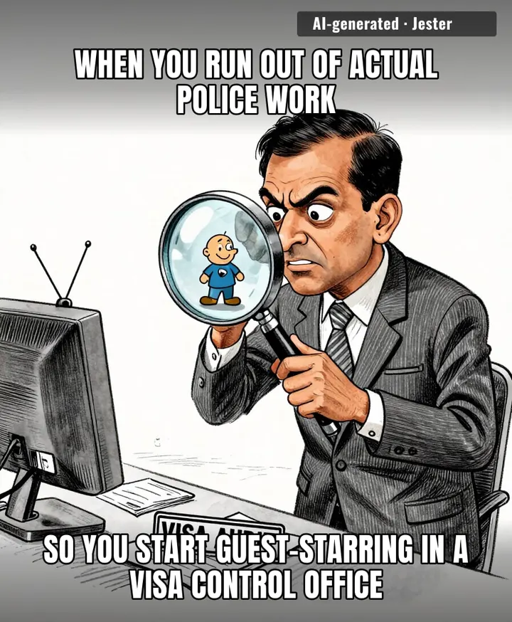 Bhaskar Rao really out here treating the YouTube algorithm like a criminal conspiracy that needs a background check.
