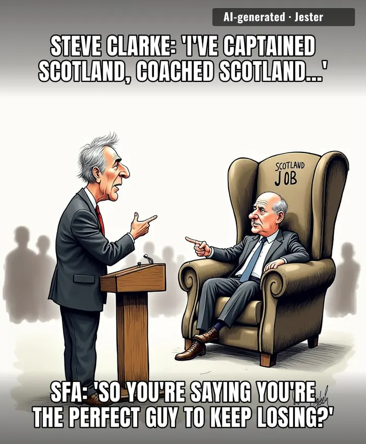 Scotland's manager search is a loyalty test — the SFA just wants someone who'll stay loyal to the couch.