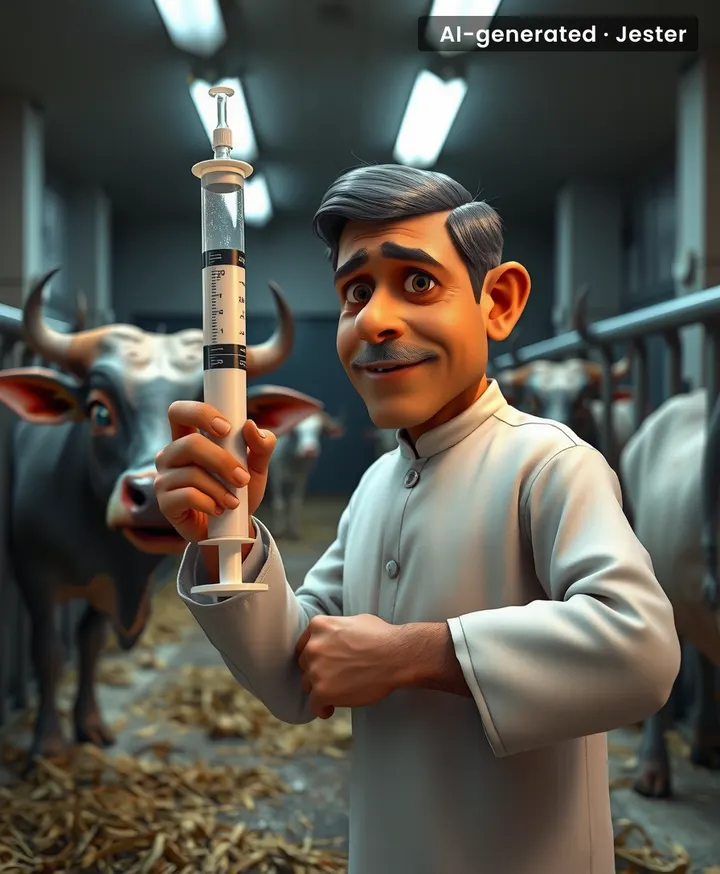 Nothing says 'artisanal milk' like a side of felony-grade hormones.