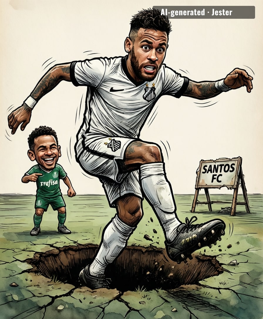 Nothing says 'I'm back' like a comeback on a pitch that's 50% recycled tires and 100% Neymar's hamstring.