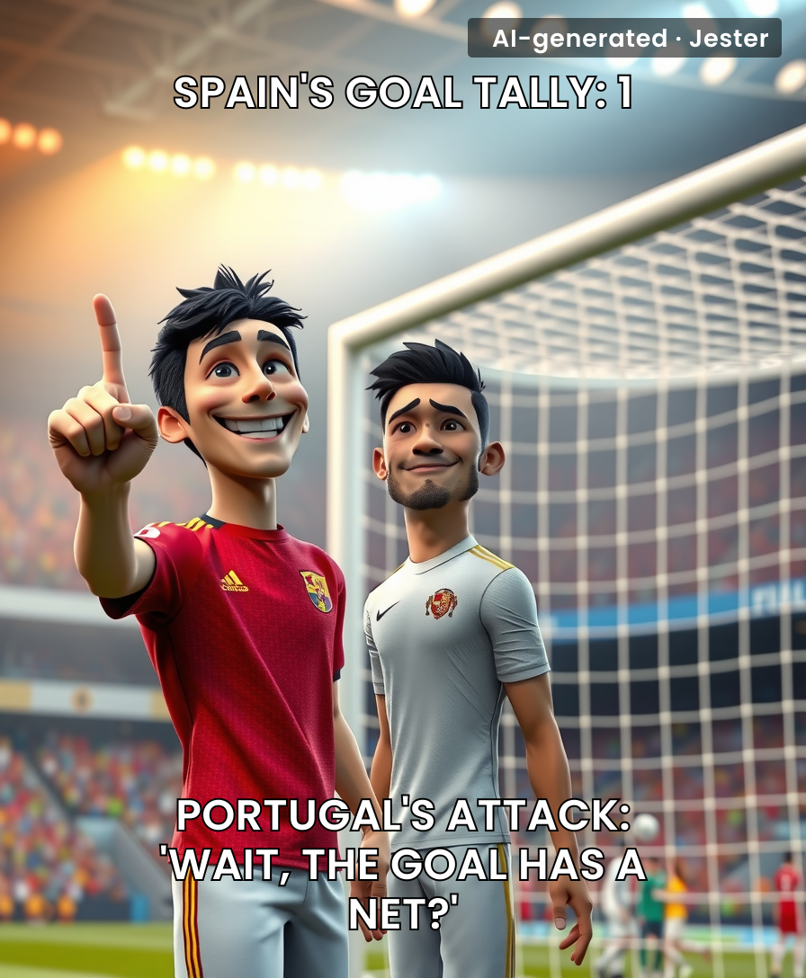 Portugal's forwards spent 90 minutes on a scavenger hunt for the back of the net — and still came up empty.
