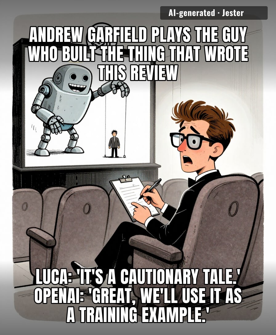 Hollywood's warning about AI is brought to you by the AI that suggested the title.