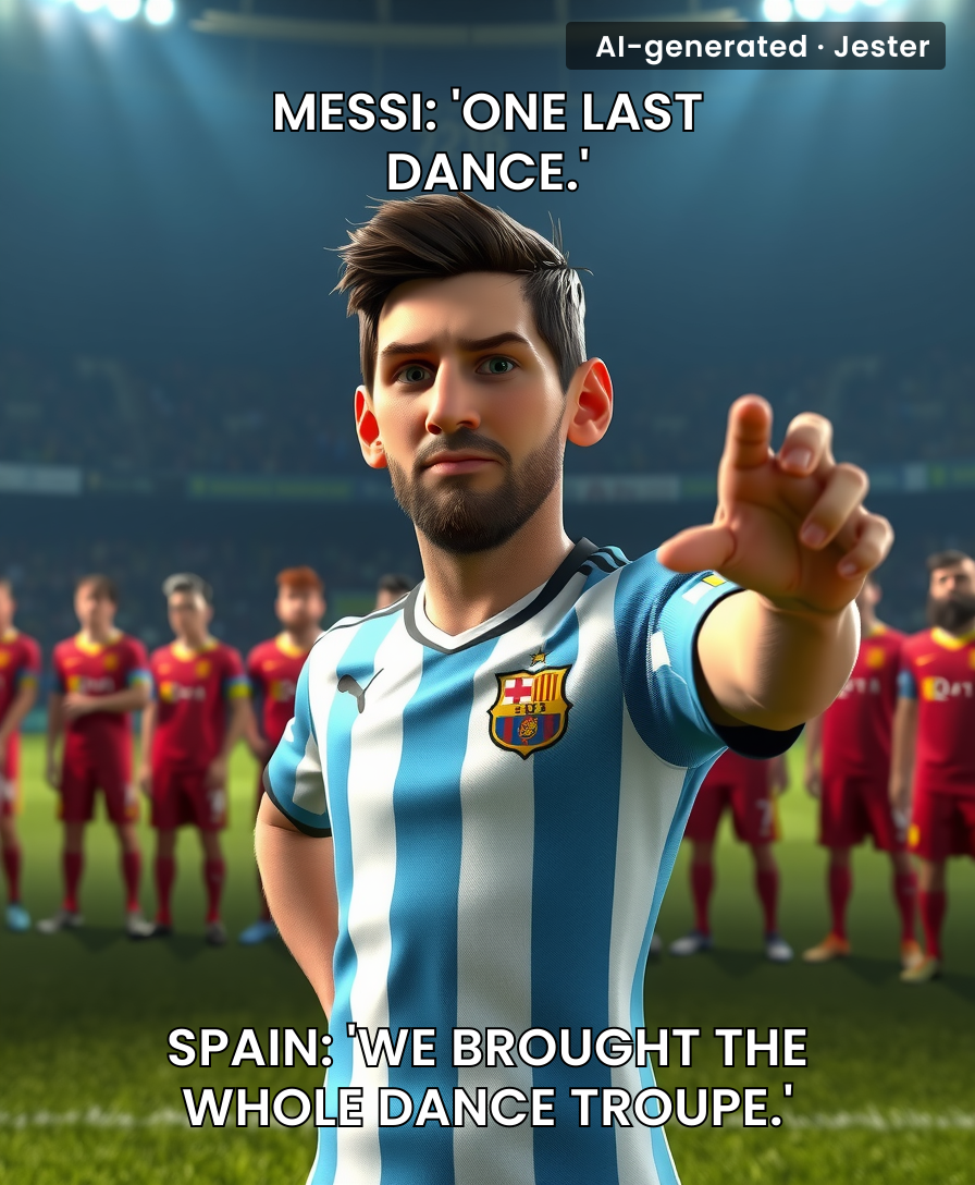 Messi is trying to win a World Cup with a squad held together by vibes and tears, while Spain's midfield could form its own national team—and probably beat Argentina.