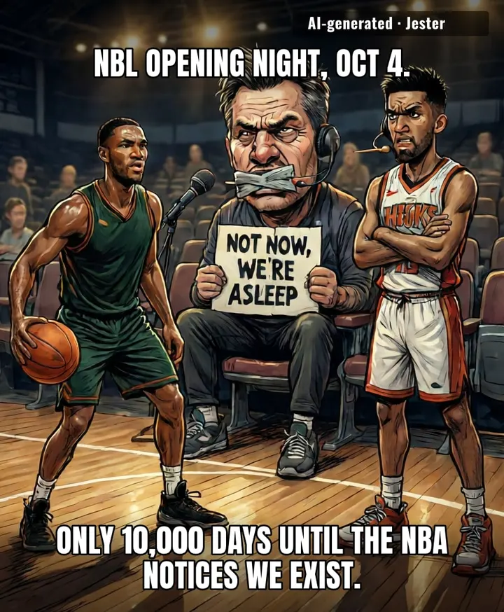 Two teams, one preseason, zero Americans awake to see it.