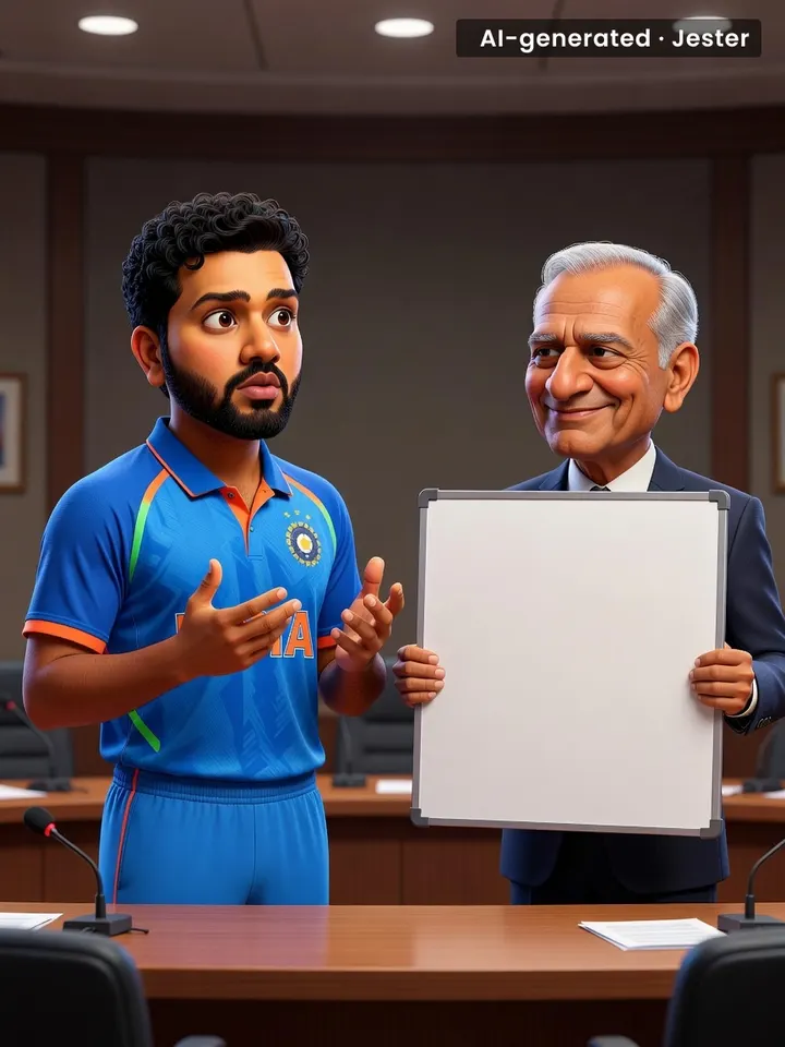 The BCCI's statement on Rohit's future has the clarity of a Magic 8 Ball that only says 'Ask again later.'