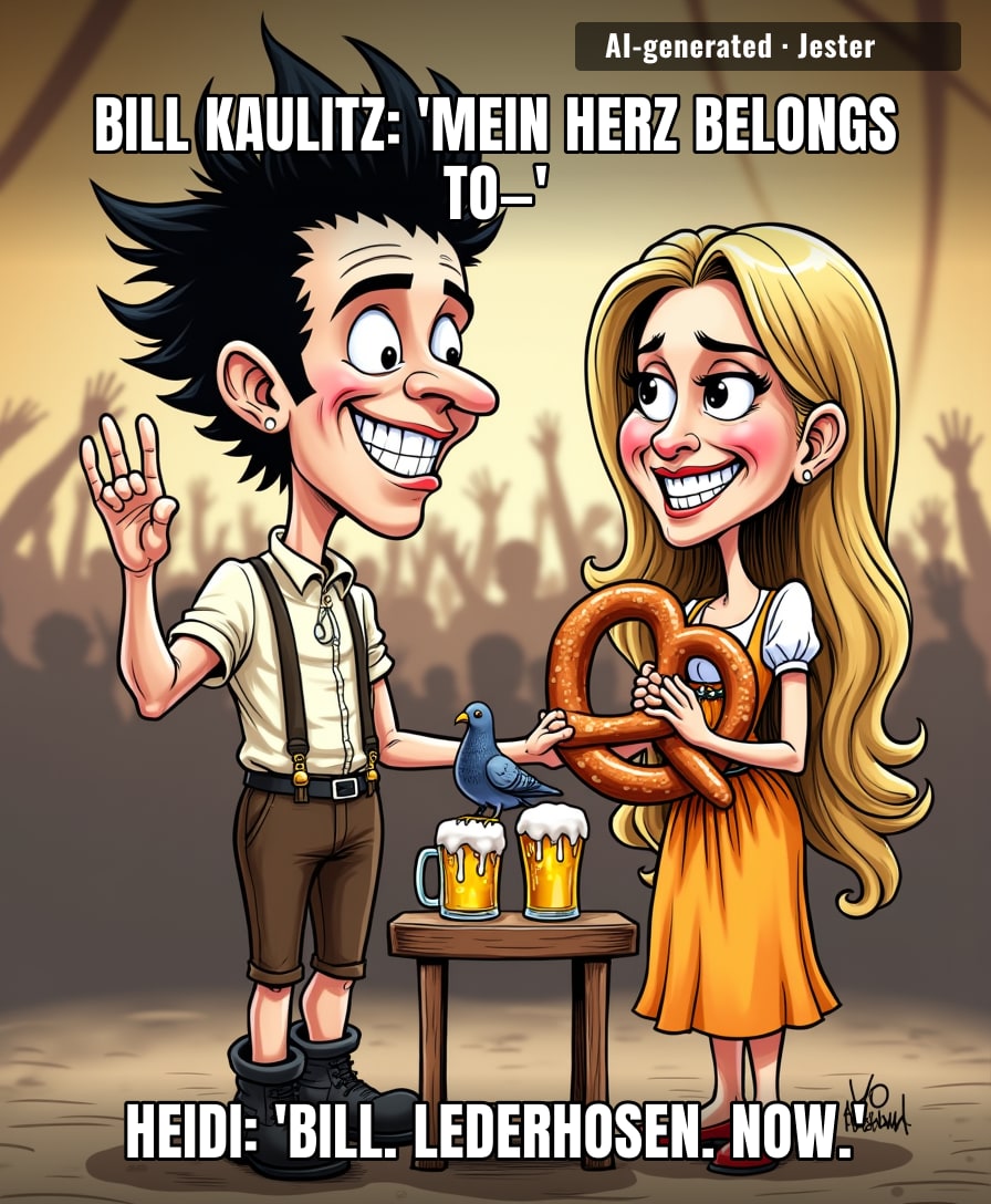 the lederhosen is not a costume, it's a legally binding document.