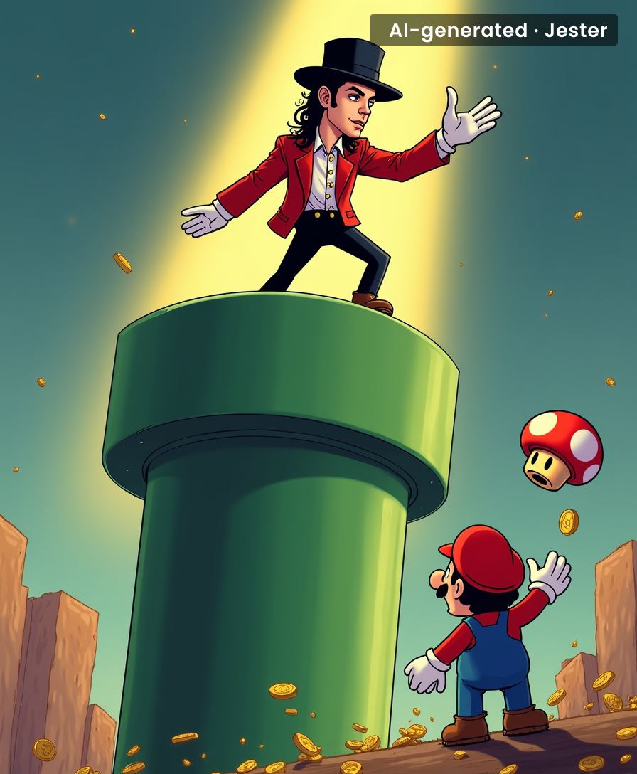 When your thriller beats a plumber who's saved princesses for 40 years — peak 2026.